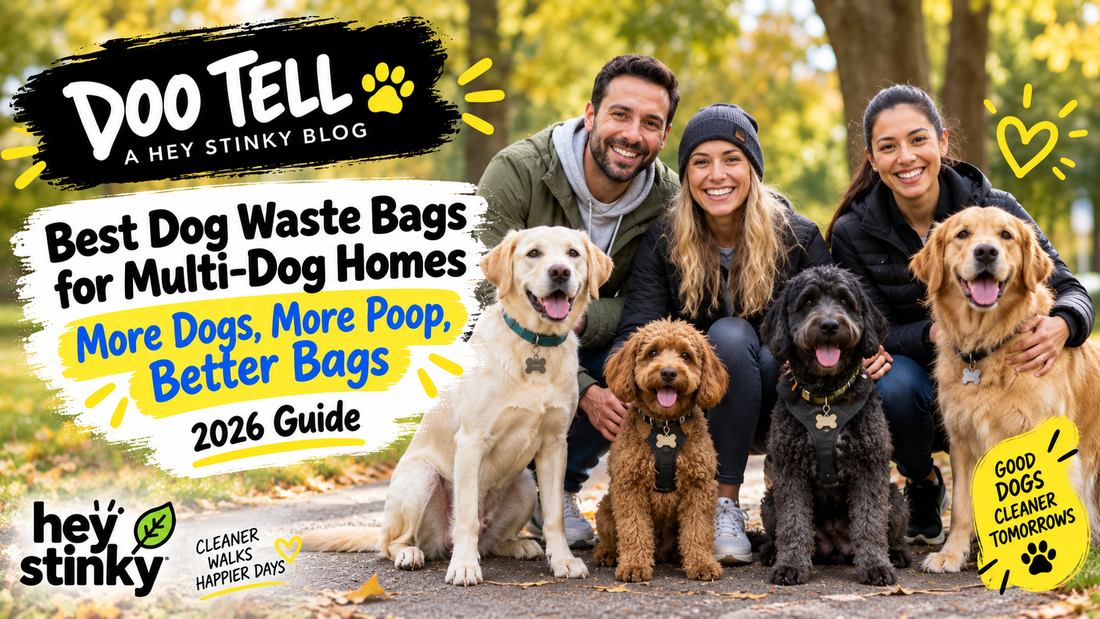 Best Dog Waste Bags for Multi-Dog Homes: More Dogs, More Poop, Better Bags | 2026
